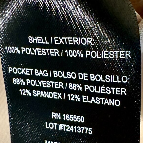 New 32 Degrees Cool Midi Twill Dress Sz XXL Cinched Waist Adjustable Drawstring - Picture 8 of 12